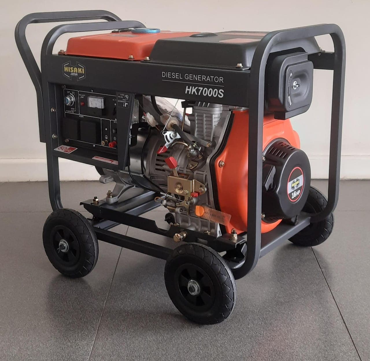 Open Frame diesel generator