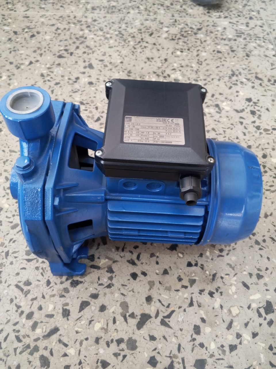 1HP Twin-Impeller Centrifugal Water Pump